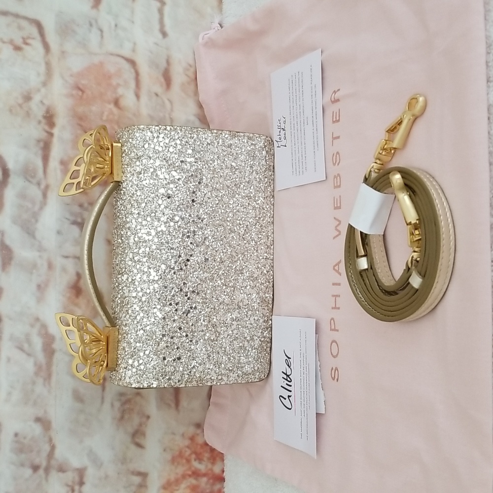 New Sophia Webster Mini Mariposa Shoulder Bag